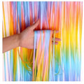 Kurtyna tęczowa pastelowa 100x200 cm – efektowna dekoracja na każdą imprezę