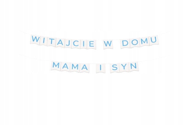 Zestaw Balonów na Powitanie Dziecka Chlopiec – WITAJCIE W DOMU + Imię | Baby Shower, Narodziny Córki, Dekoracje z Helem